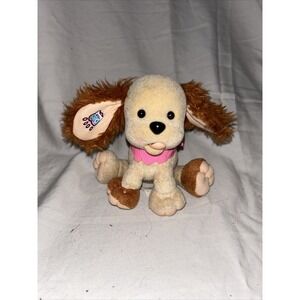 Vintage 1996 Tyco‎ Doggie Bag Doggies "Biscuit" Plush Puppy Toy P2